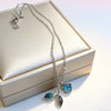 Silver Necklace Black Ball Simple Pendant Punk Geometric for Women Girl Jewelry Gift - Image 27