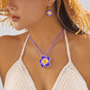 Bohemia Sea Shell Choker Necklace For Women Summer Sweet Flower Pendant Hand-woven Rope Neck Chain Jewelry Accessory - Image 8