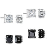 Punk round Zircon Magnetic Ear Studs Crystal CZ Non Piercing Jewelry for Men And Women Strong Magnet Clip Earrings - Image 6