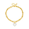 316L Stainless Steel Golden Ocean Series Zircon Pearl Tassel Pendant Anklets Lady Foot Chain Jewelry Gift - Image 43