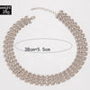 Exaggerated Cuban Chain Necklace for Women Punk Metal Style Irregular Chain Neckchain Choker Jewelry Hip Rock - Image 6