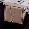 Classic Stainless Steel Roman Digital Wafer Pendant Necklace for Women Charm Geometry Round Shell Choker Chains Jewelry Gifts - Image 16