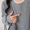 Minimalist Long Teardrop Charm Pendant Necklace for Women Autumn Winter Sweater Chain Y2K Accessory Jewelry Gift - Image 23