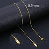 Hiyee Chain Necklace Mix And Match For Women Men Stainless Steel Snake Twist Long Collar High Polished - Image 13