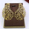 Women Hoop Earrings Gold Plated Jewelry Wedding Party Gift Accessories - Image 4