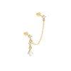 1PC Silver Crown Chain Tassel Zircon Drop Earrings For Women Gold Minimalism Earrings Jewelry Gift - Image 28