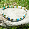 Colorful Tila Bead Bracelet with Contrasting Patterns - Image 37