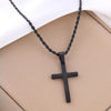 316L Stainless Steel Casting Metal Cross Pendant Necklace For Men Women Punk Hip Hop Chain Collar Jewelry - Image 15