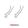 2Pcs 20G Chic Ear Climbers Earrings for Women Stainless Steel Minimalist Ear Crawler Earring Bar Studs Ear Cuff Piercing Jewelry - Image 9