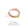 Resin Acrylic Tubular Candy Multicolored Bracelet Bangle Stainless Steel Spring Summer Handmade Wrist Jewelry - Image 6