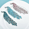 Rhinestone Peacock Brooch Pin with 15 x 3.1 cm Dimensions - Image 6