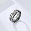 Nordic Retro Viking Rune Ring For Men Women Simple 316L Stainless Steel Odin Letter Viking Rings Couple Amulet Jewelry Gifts - Image 16
