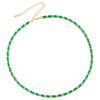 Sexy Short Sparking Rainbow Tennis Chain Chocker Necklace With CZ Personality Women Collar Jewellery - Image 13