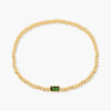 Stainless Steel Gold Plated Birthstone Bracelet For Women Pink Red Cubic Zirconia Chunky Beads Chain Bracelets Bangles - Image 15