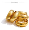 66mm Old Money Style Stainless Steel Hammer Metal Statement Bracelets Bangle Vintage Minimalist Jewelry - Image 11
