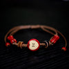 Handmade Apple Ceramic Bracelet Adjustable Woven Cord Cute Cartoon Style Jewelry for Gifts - Image 1