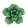 Rhinestone Camellia Brooches for Women Fabrics Flower Corsage Jewelry Wedding Party Badge Lapel Pins Accessories - Image 3