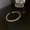 Cubic Zirconia Tennis Bracelet Gold Color Iced Out CZ Chain Bracelets For Women Men Hip Hop Bling Homme Jewelry Gift - Image 5