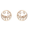 Cute Halloween Cartoon Ghost Earrings Stud For Women Stainless Steel Ear Piercing Black Earrings Minimalist - Image 15