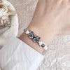 Woven Butterfly Flower Cord Bracelet with Adjustable Length - Image 33