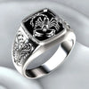 Personality Hollow Flower Scorpion Ring For Men Jewelry Ring Male Index Finger Accessories Many Size - Image 1