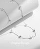 MODIAN 925 Sterling Silver Zircon Beads &Pearl Chain Necklaces Pendant For Women Fine Jewelry  Valentine’s Day Gifts