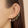 Crmya Gold Silver Filled Dangle Earrings For Women Color CZ Zircon Piercing Women's Drop Earrings Jewelry - Image 3