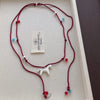 Horse Pendant Necklace with Multicolor Beads and Adjustable Rope Chain - Image 8