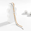 Long Flexible Flat Chain Necklace in Multiple Finishes - Image 21