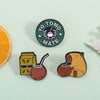 Funny Capybara Drink Yerba Mate Enamel Pins YO Tomo Herbal Tea Metal Brooches Lapel Backpack Badge Jewelry Gifts For Friends - Image 3