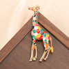 Baroque Deer, Giraffe, and Sika Deer Design Brooches for Men and Women, Jewelry and Accessories - Image 12