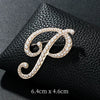English Letters A K D Pearl Brooches Lapel Pins Female Corsage Jewelry Gifts for Women Accessories - Image 23