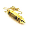 Pendule for Brass Metal Pendulum Divination Necklace Pendant Hexagonal Bullet Women Men - Image 8