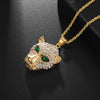 Hip Hop Gold Color 3D Round Lion Head Pendant Chain Medal Necklace Men Women Rock Rapper Jewelry Gifts - Image 31