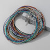 Faceted Gemstones Necklace 2mm Beads Quartz Crystal Tourmaline Lapis Shining Stone Beaded Necklace Choker Jewelry - Image 5