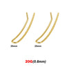 2Pcs 20G Chic Ear Climbers Earrings for Women Stainless Steel Minimalist Ear Crawler Earring Bar Studs Ear Cuff Piercing Jewelry - Image 11