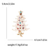 Christmas Rhinestones Star Tree Brooches for Women Unisex Classic Corsage Pins Office Party Friend Gifts Jewelry Accessories - Image 11