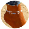 Bohemia Girl CZ Anklet Bracelets Heart Charm Chain Anklets for Women on Foot Leg Summer Beach Barefoot Jewelry - Image 10