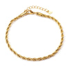 Stainless Steel Link Chain Anklet Gold Color Bracelet For Women Barefoot Beach Leg Chain Summer Jewelry Gift 23.5cm Long - Image 14