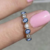 Round Cubic Zircon Promise Rings for Women Novel Accessories Wedding Rings Silver Color/Gold Color Jewelry - Image 10