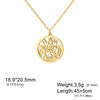 Double Amulet Protection Necklace Witch Knot Pentagram Tetragrammaton Stainless Steel Protection Jewerly - Image 18