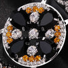 Luxury Designer Oversize Geometric Earrings Pendant Bridal Accessories Large Rhinestone Dangle Earrings Wedding Jewelry