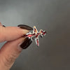 Y2K Crystal Rings Kpop Heart Adjustable Ring Irregular Geometry Punk Vintage Rings Set for Women Girls Jewelry - Image 15