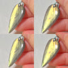 Blue Labradorite Pendant Irregular Shape Bead Stone Orange Necklace for Men Women - Image 14