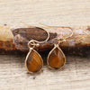 Stone Earrings for Women Teardrop Agate Crystal Amazonite Dangle Earring Cute Elegant Classic Jewelry - Image 6