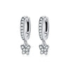Heart and Hoop Earrings with Cubic Zirconia in Many Styles - Image 28