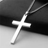Christian Cross Pendant Necklace Men's Necklace Metal Religious Amulet Pendant Accessory Party Jewelry - Image 4