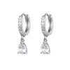 Crmya Cute Cubic Zirconia CZ Gold Silver Plated Hoop Drop Earrings For Women Dangle Earring Jewelry - Image 50