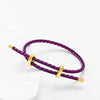 Ocesrio Multicolor Brass Bracelet Wrist Chain Thread String Adjustable Stainless Steel de joyería - Image 13