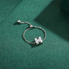 5 Style Clear CZ Link Chain Ring Silver Adjustable Charm Gold Color Rings For Women Wedding Jewelry - Image 6